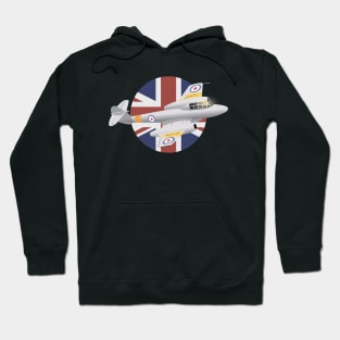 Gloster Meteor British WW2 Jet Fighter Hoodie